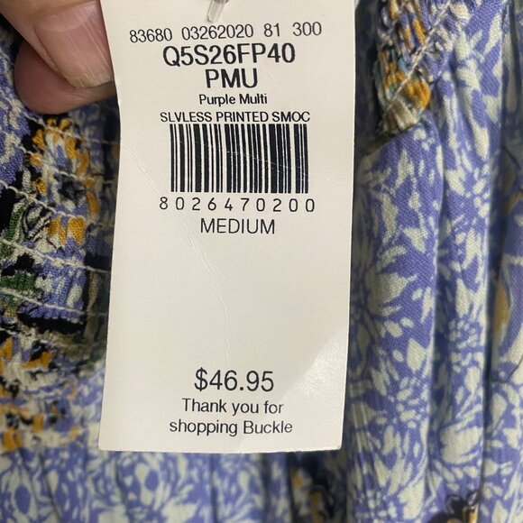 NWT BKE Angie Maxi Halter Dress womens M Split Shorts Sundress Beach - Picture 3 of 13